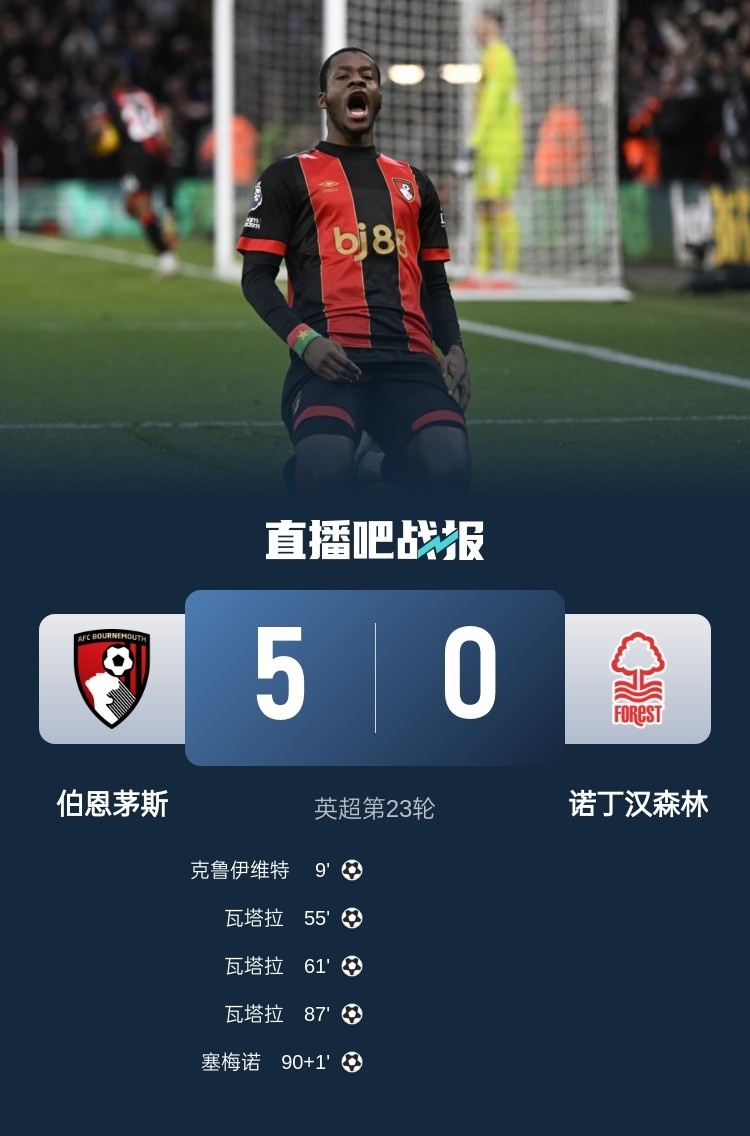 关于伯恩茅斯客场逆转，保级压力再度加重的信息