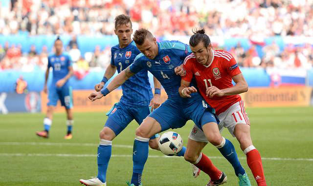 斯洛伐克队在友谊赛中夺得胜利